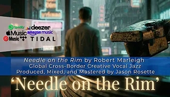 Needle on the Rim features Robert Marleigh and is the first volume of the Shared Frequency Initiative by Camerado Media